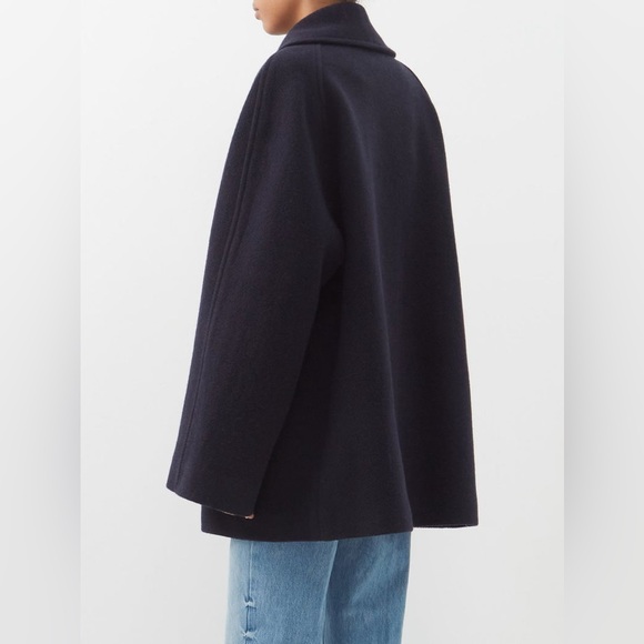 RAEY Virgin Wool Peacoat - Women’s Size 4 - Navy - Picture 2 of 8